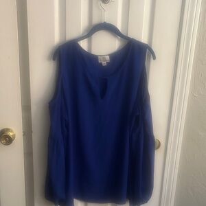 Hot in Hollywood Royal Blue Blouse